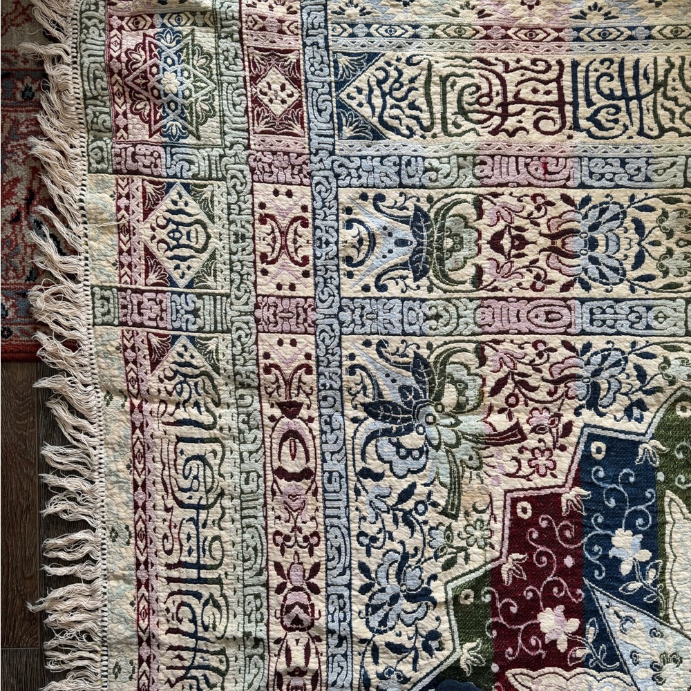 Spanish Granada craftsman woven tapestry textile - Picture 8 of 15